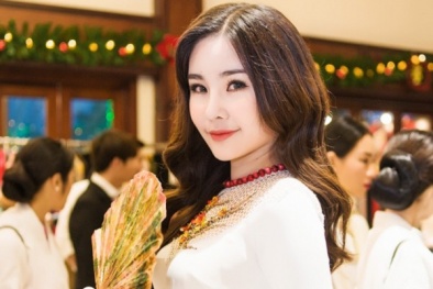 Hoa hậu Đại dương Ngân Anh lại gây bất ngờ với nhan sắc ‘đẹp không tì vết’