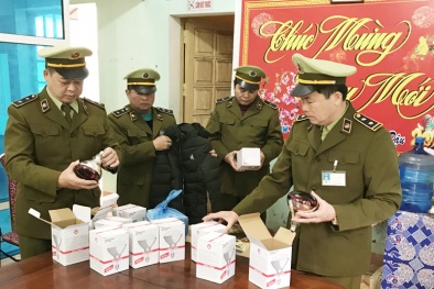 Bắt giữ hàng ngàn bóng đèn tia hồng ngoại và đèn nháy nhập lậu