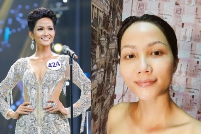 ‘Soi’ mặt mộc của tân Hoa hậu Hoàn vũ 2017 H'Hen Niê