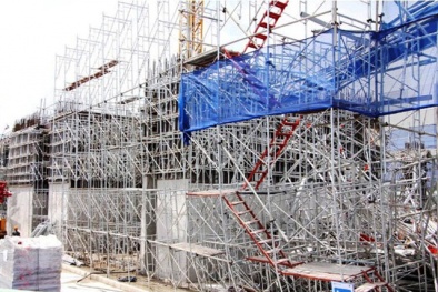 Sập giàn giáo ở Hà Nội: 3 người tử vong lúc rạng sáng
