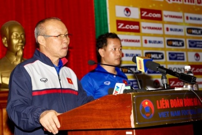 HLV Park Hang Seo: 'Thành quả của U23 Việt Nam ngày hôm nay có công không nhỏ của bầu Đức'