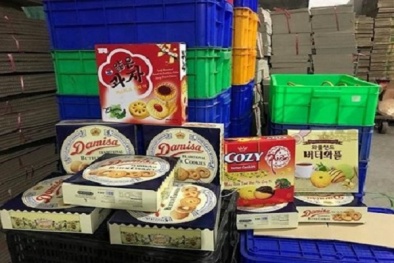 Phát hiện cơ sở sản xuất bánh kẹo nhái Danisa, Kinh đô 