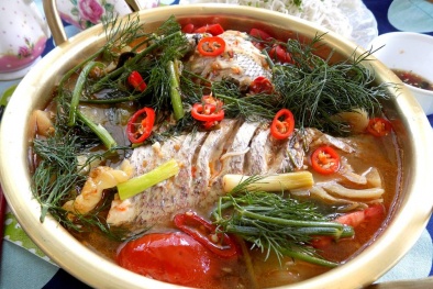 Cách làm cá om dưa chua đổi bữa ngày đông lạnh