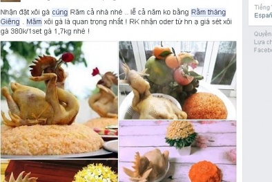 Mâm cỗ cúng rằm tháng Giêng giá nửa triệu hút bà nội trợ