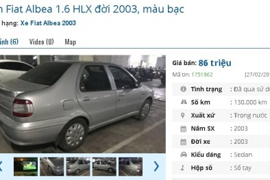 Những chiếc ô tô cũ chính hãng này đang bán giá chỉ 80 triệu đồng