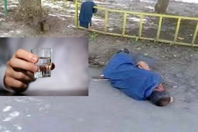 Liên tục nôn ra máu tươi vì uống nhầm thuốc sát khuẩn trong cơn say rượu