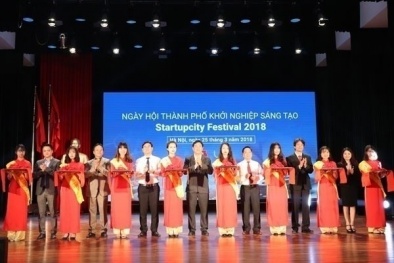 Hàng ngàn thanh niên trẻ 'bùng nổ' trong Ngày hội Thành phố khởi nghiệp sáng tạo