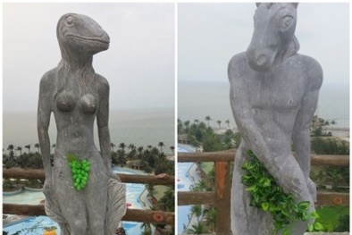 Tượng 12 con giáp: Hết bikini, chùm nho và giờ cấm luôn trẻ em không biết mai sẽ là gì?