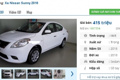 Mẫu ô tô sedan ‘mới toanh’ này đang bán tầm giá 400 triệu tại Việt Nam