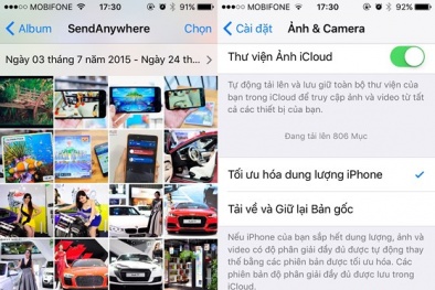 Thủ thuật tăng dung lượng lưu trữ trên điện thoại iPhone dễ dàng