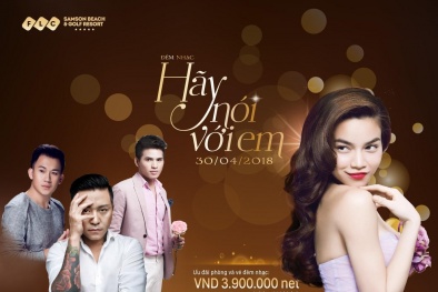 Nghỉ lễ 30/4 – 1/5 tại FLC Sầm Sơn với ưu đãi ‘kép’ phòng ở và vé đêm nhạc Hồ Ngọc Hà 