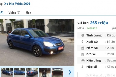 Những chiếc ô tô Kia cũ số tự động này đang rao bán tầm giá 200 triệu tại Việt Nam