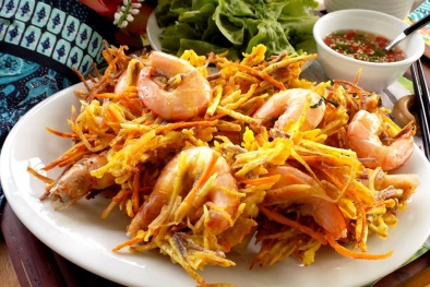 Cách làm bột bánh tôm giòn ngon như ngoài tiệm