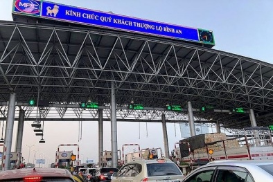 Nghỉ lễ 30/4 và 1/5: Để dòng xe ùn tắc hơn 750m, trạm thu phí sẽ bị xử phạt