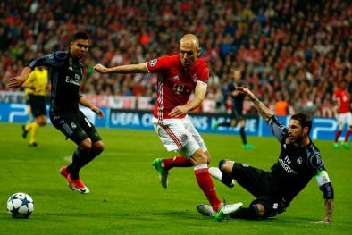 Link xem trực tiếp bóng đá Real Madrid vs Bayern Munich 