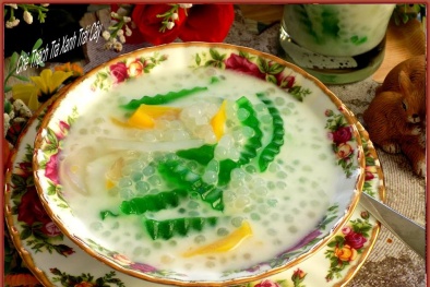 ‘Học lỏm’ cách làm chè thạch trà xanh trái cây siêu ngon cho mùa hè