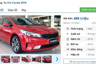 Ô tô sedan hạng C ‘đẹp long lanh’ có giá rẻ nhất Việt Nam, tầm 400 triệu đồng 