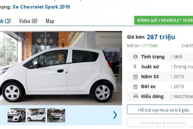 3 chiếc ô tô ‘mới toanh’ này đang bán giá dưới 300 triệu đồng tại Việt Nam