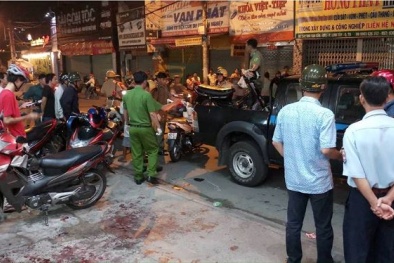 Cướp tại TP.HCM: Dùng dao đâm gục nhiều người để tẩu thoát