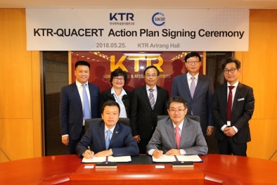 Thúc đẩy hợp tác song phương giữa QUACERT và KTR 