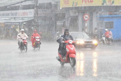 Dự báo thời tiết đêm 30 ngày 31/5: Mưa rào và dông có nơi cảnh báo tố lốc