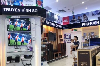 Chưa mua được bản quyền World Cup, thị trường tivi ảm đạm