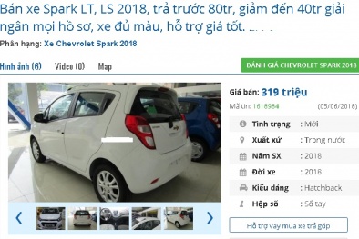 Giảm mạnh 40 triệu, chiếc ô tô 4 chỗ ‘mới toanh’ này hiện có giá 319 triệu đồng tại VN