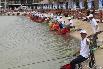 330 cần thủ so tài 'Giải câu cá A13win Ưu đãi Vip FLC Sầm Sơn 2018'
