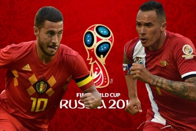 Xem trực tiếp bóng đá World Cup 2018 Bỉ vs Panama ở đâu tốt nhất?