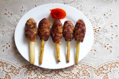 Cách làm món thịt heo bọc sả chiên vàng thơm ngon