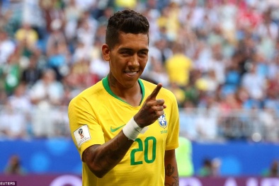 Kết quả bóng đá World Cup 2018 Brazil vs Mexico: Samba thăng hoa trên đất Nga