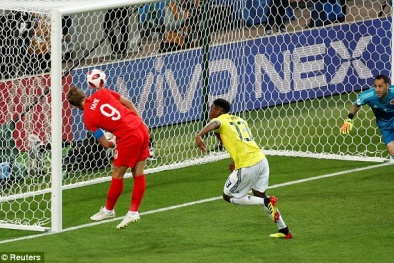 Kết quả bóng đá Colombia vs Anh, vòng 1/8 World Cup 2018: Bản lĩnh phi thường, rộng đường tứ kết