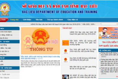 Cách tra cứu điểm thi THPT quốc gia tỉnh Bạc Liêu năm 2018 nhanh và chính xác nhất