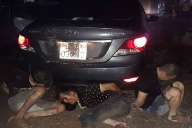 Đi ô tô vào nhầm nhà Trưởng Công an xã ăn trộm, nhóm đạo chích bị tóm gọn