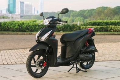 Thị trường xe máy Việt: Giá lăn bánh xe tay ga Honda Vision mới nhất