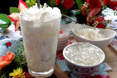 Cách làm chè dừa dầm đang ‘hot rần rần’ trên mạng xã hội