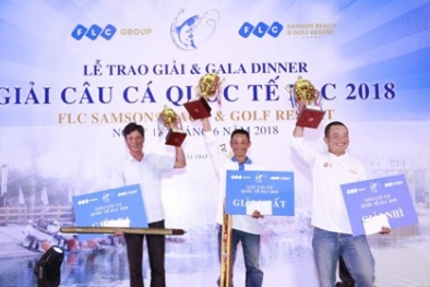 300 cần thủ tranh tài trong Giải câu cá A13win Ưu đãi Vip FLC 2018 tại Quy Nhơn