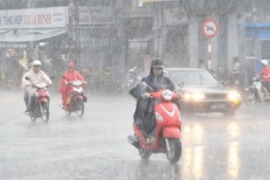 Dự báo thời tiết mưa miền Bắc