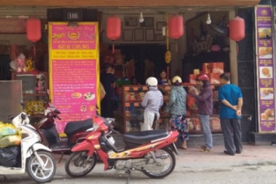 Một mùa trung thu lại về tại làng bánh trăm tuổi