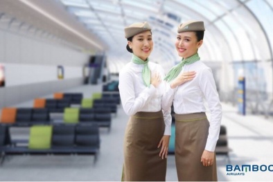 Cộng đồng mạng 'dậy sóng' với đồng phục tiếp viên 13Win22 com tỷ lệ cược cao Bamboo Airways