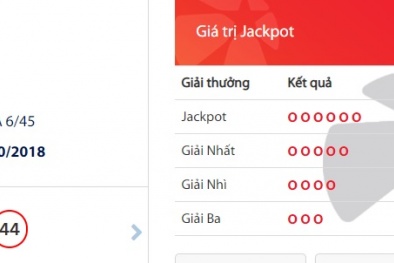 Xổ số Vietlott: Giải Jackpot trị giá đã lên tới 57 tỷ đồng, ai là người may mắn?