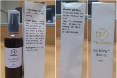 Sản phẩm Gel Đông Y Beauty của Công ty Beauty Womens Việt Nam có phải hàng 'trôi nổi'?
