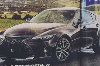 Lexus IS 2021 lộ bản thiết kế về một chiếc xe hạng sang 