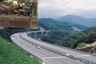 Ngang nhiên trộm cắp thiết bị trên đường cao tốc tại Quảng Ninh