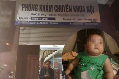 Bé trai 22 tháng tuổi tử vong bất thường: Phòng khám không được phép truyền dịch