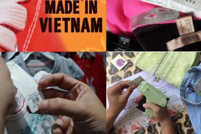 Cẩn thận với chiêu trò cắt mác, thay tên đổi họ cho quần áo