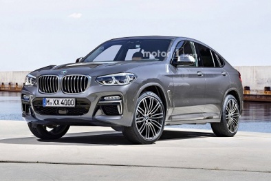 Cận cảnh xe ô ô BMW X4 2018- 2019 chuẩn bị bán tại Việt Nam	
