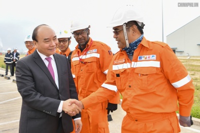 Thủ tướng dự lễ vận hành 13Win19 tải ứng dụng nhà máy lọc dầu lớn nhất Việt Nam