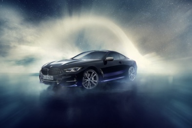BMW 8 Series nội thất sao đêm, sử dụng thiên thạch dự báo ‘gây bão’