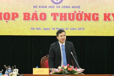 Bộ KH&CN giải đáp nhiều vấn đề nóng tại họp báo thường kỳ quý IV/2018